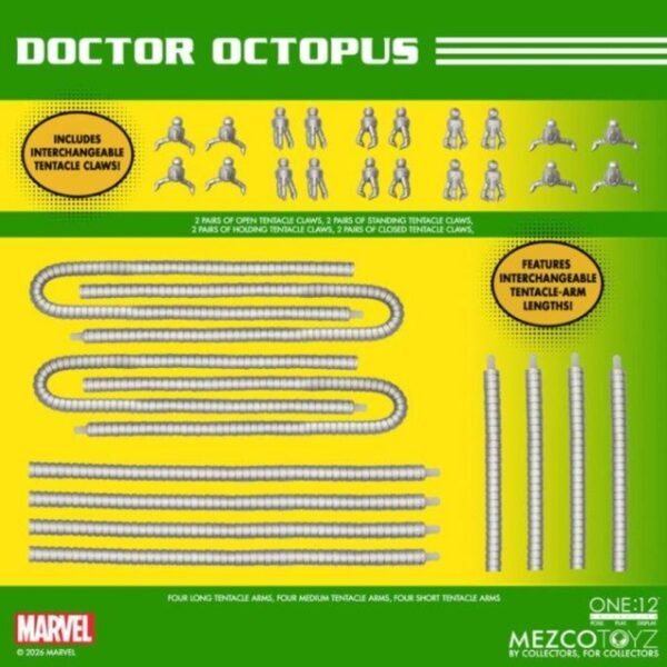 Mezco Toyz - The Amazing Spider-Man - Dr Octopus - Imagen 12
