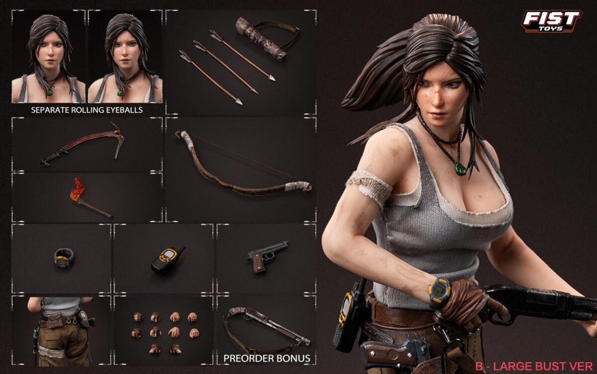 Fist Toys - Tomb Raider - Lara Croft - Imagen 2