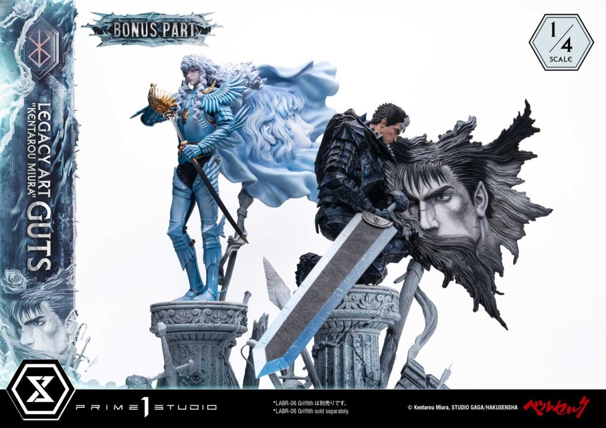 Prime 1 Studio - Berserk - Guts & Griffith Legacy Art - Imagen 38